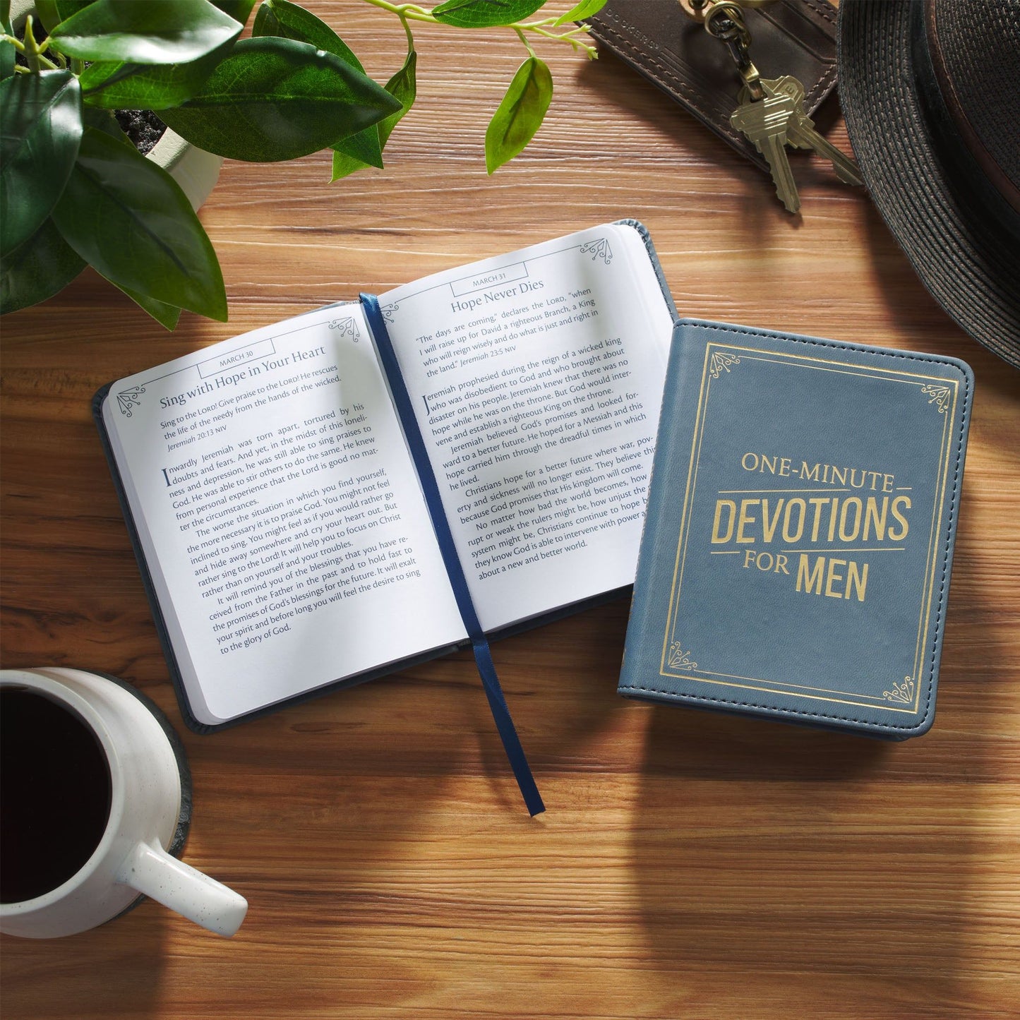 One-Minute  Devotions  for  Men  Faux
Leather