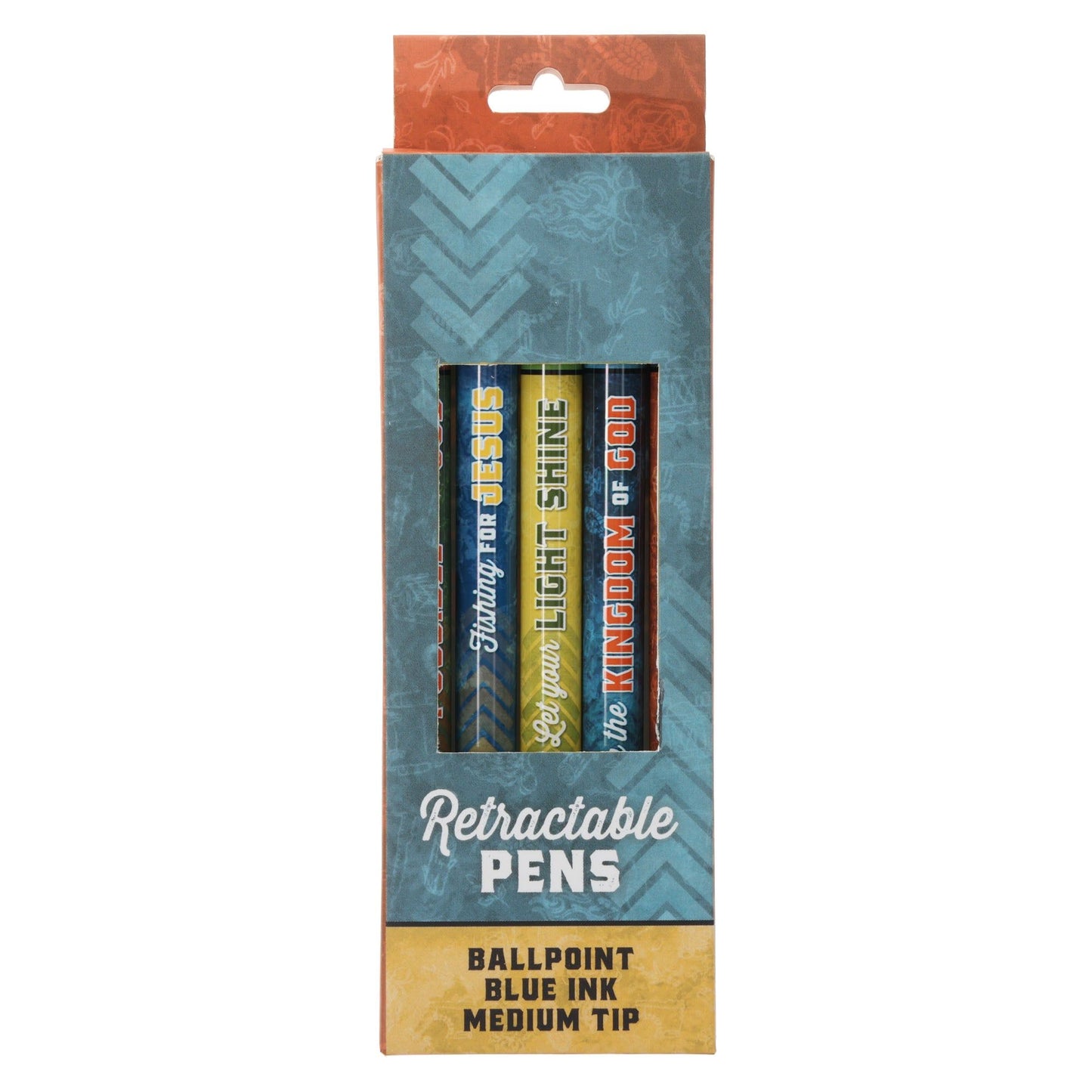 Pen Set 5pc Adventure With Jesus Ps.
16:11