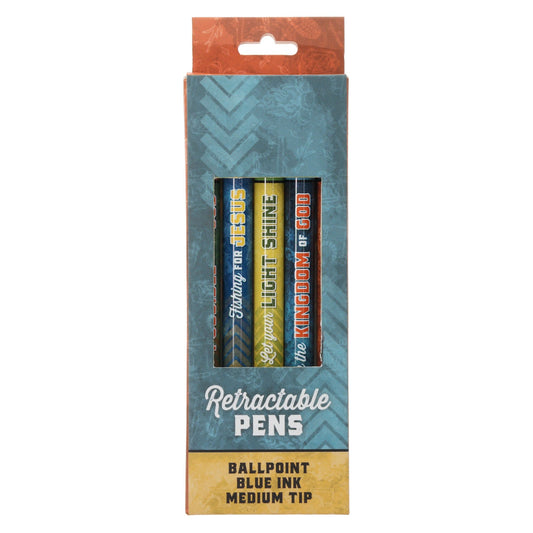Pen Set 5pc Adventure With Jesus Ps.
16:11