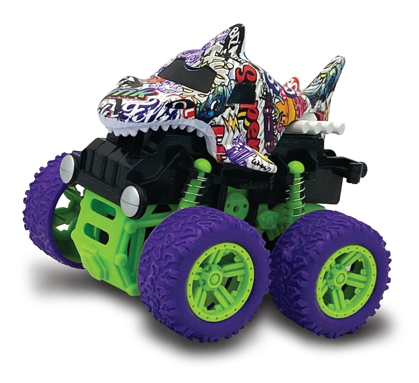 Dino-Faur Mini Friction Powered Push N Go Shark &