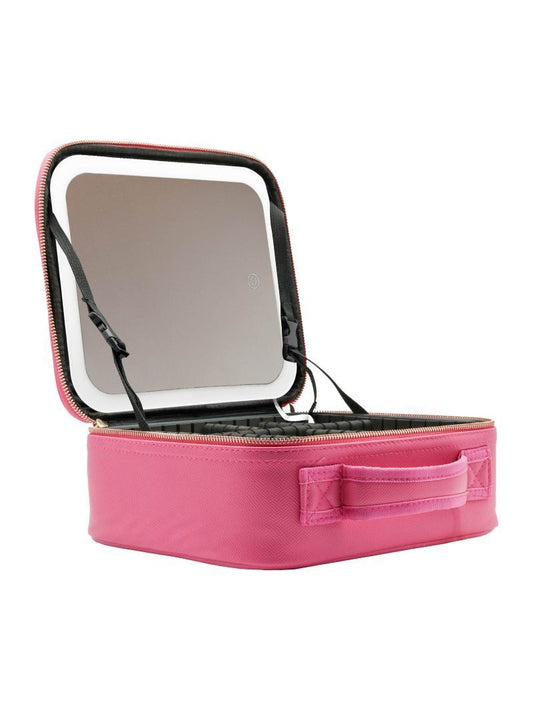 0126-BAG- LTHR-VGN- TRVL-PINK