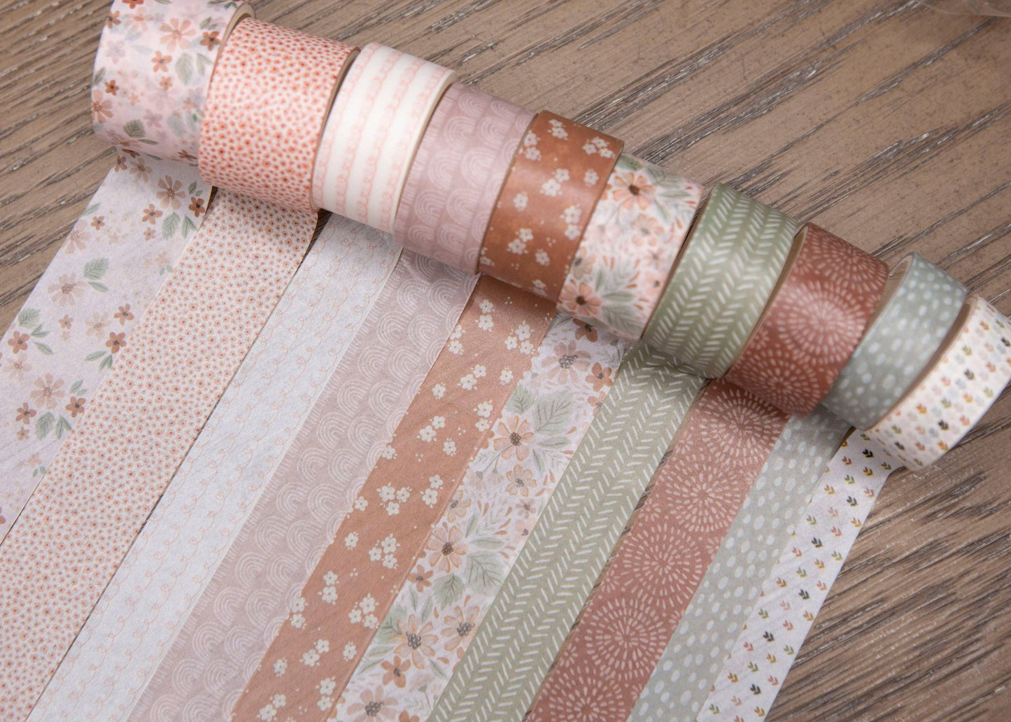 Bible Journaling Washi Tape Set - Fun Floral