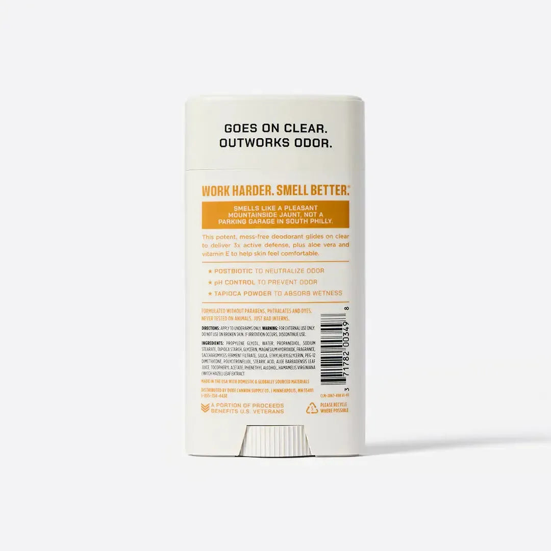 Aluminum Free Deodorant - Sawtooth 3oz