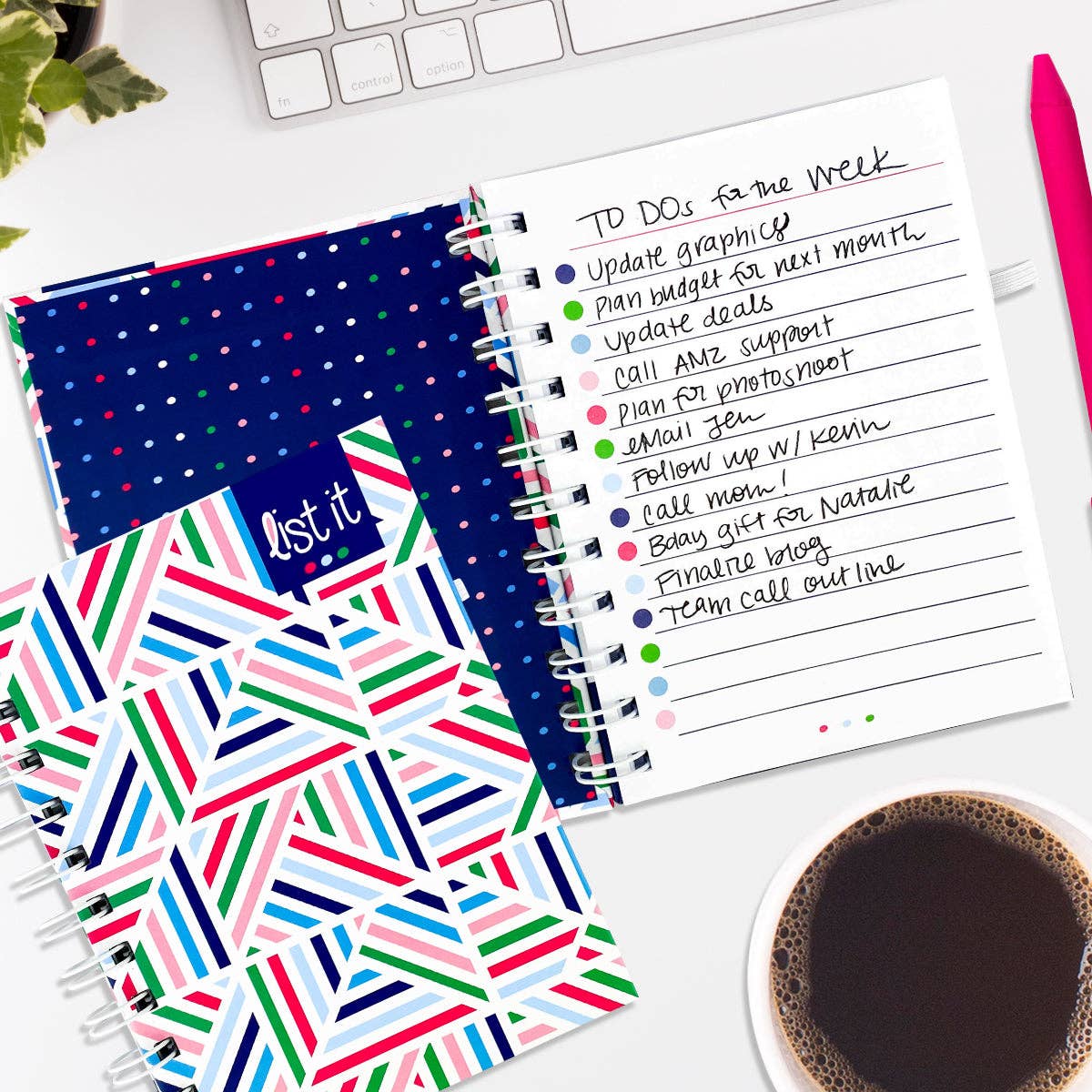 Pocket Notebooks | List, Plan, Doodle | Pack of 6