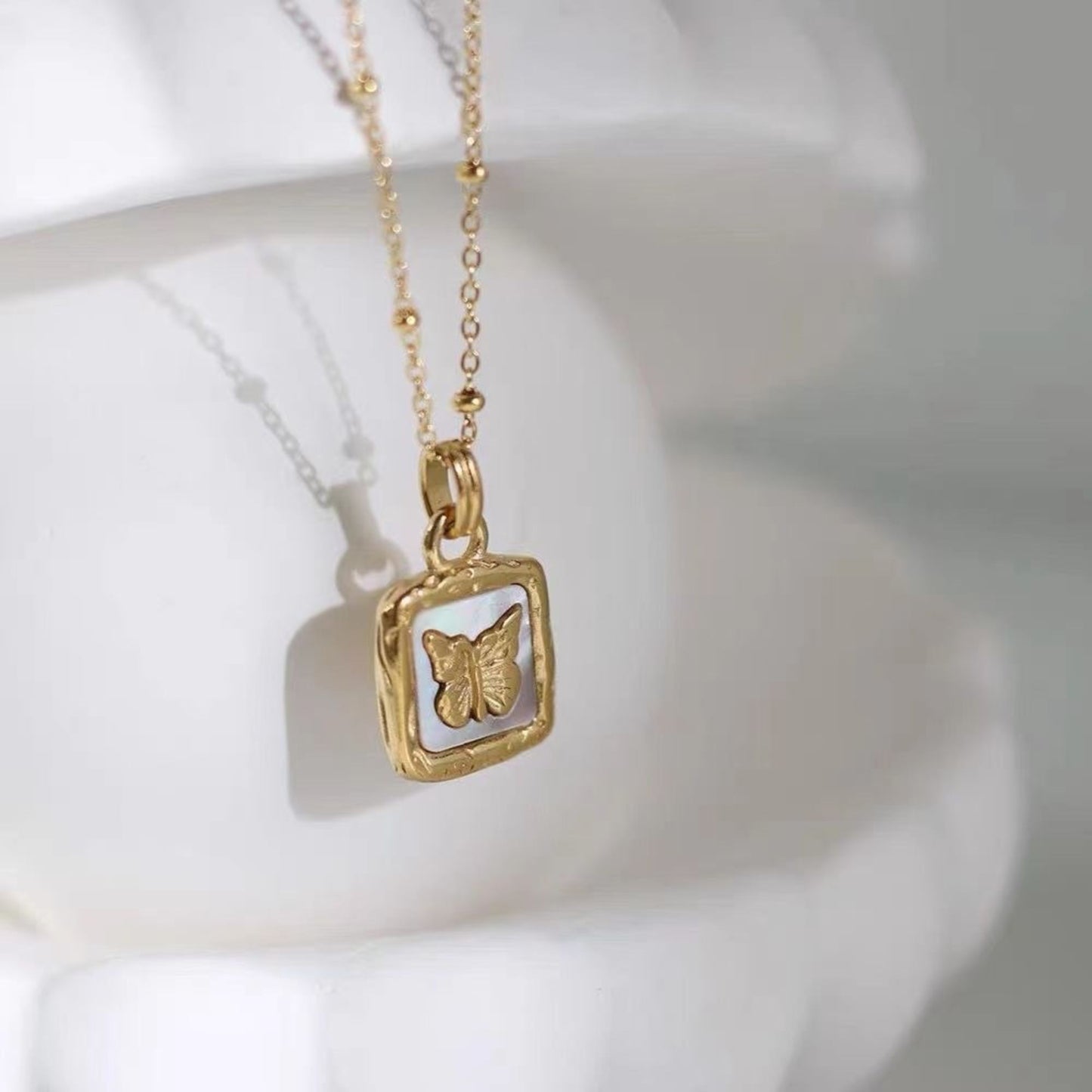 Carolina Butterfly Necklace ~ Deep South Originals