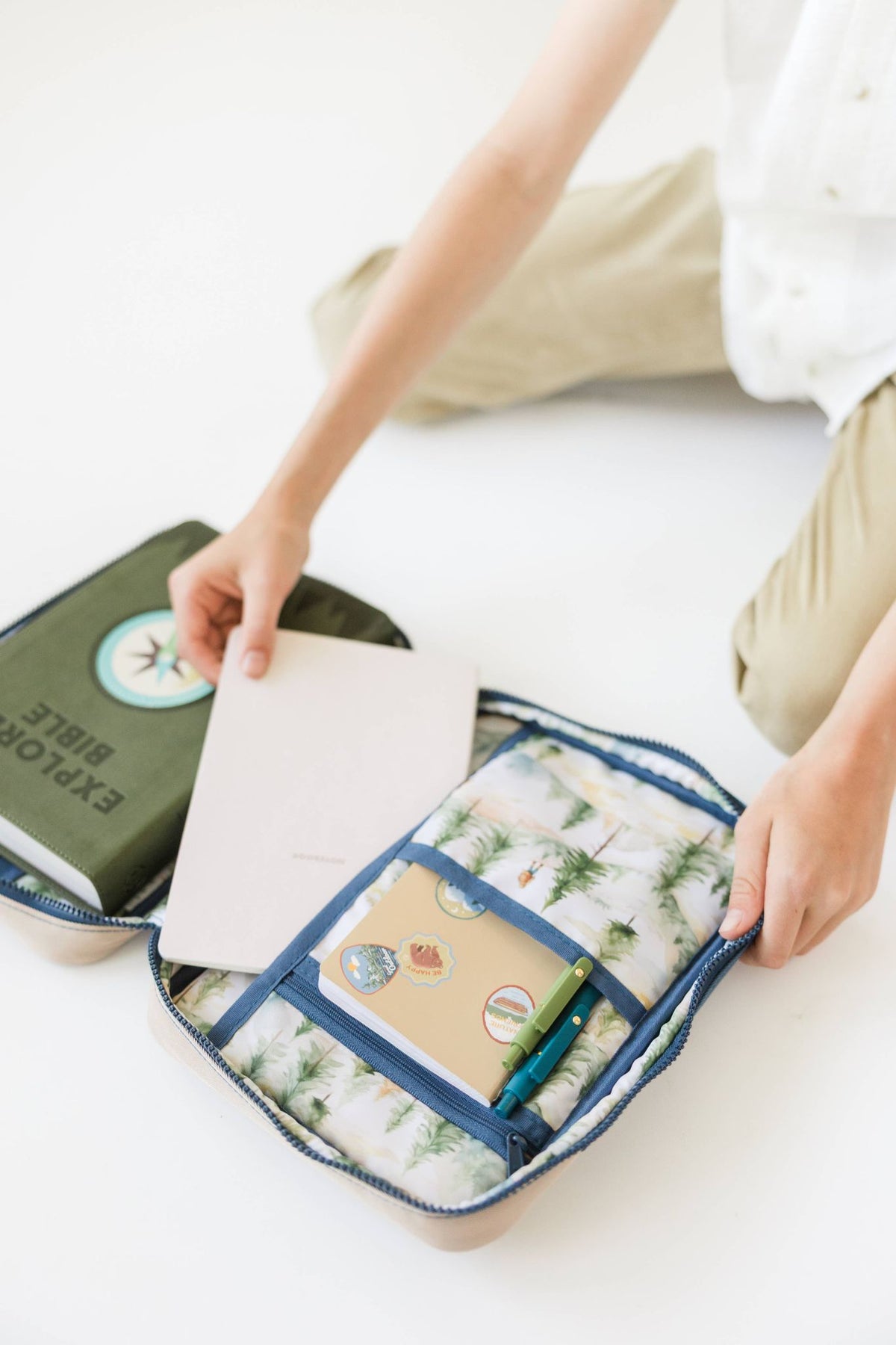 BOY Kid Bible Case Color-block, EXPLORER Bible Cover
