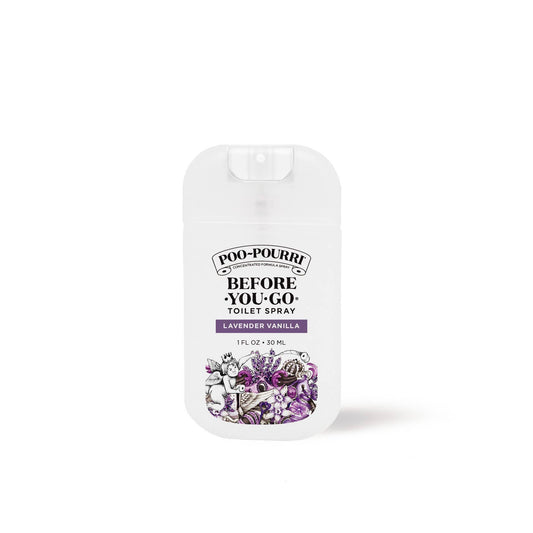 Poo~Pourri - 1oz Pocket Sprayer w/ Pouch - Lavender Vanilla
