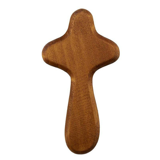 Handheld Cross - Walnut Stain