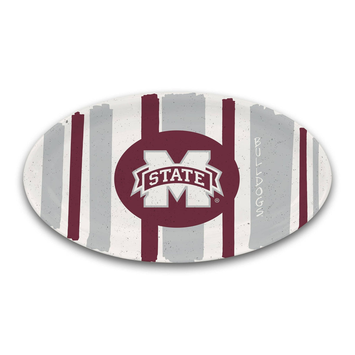 MS ST 12" Oval Striped