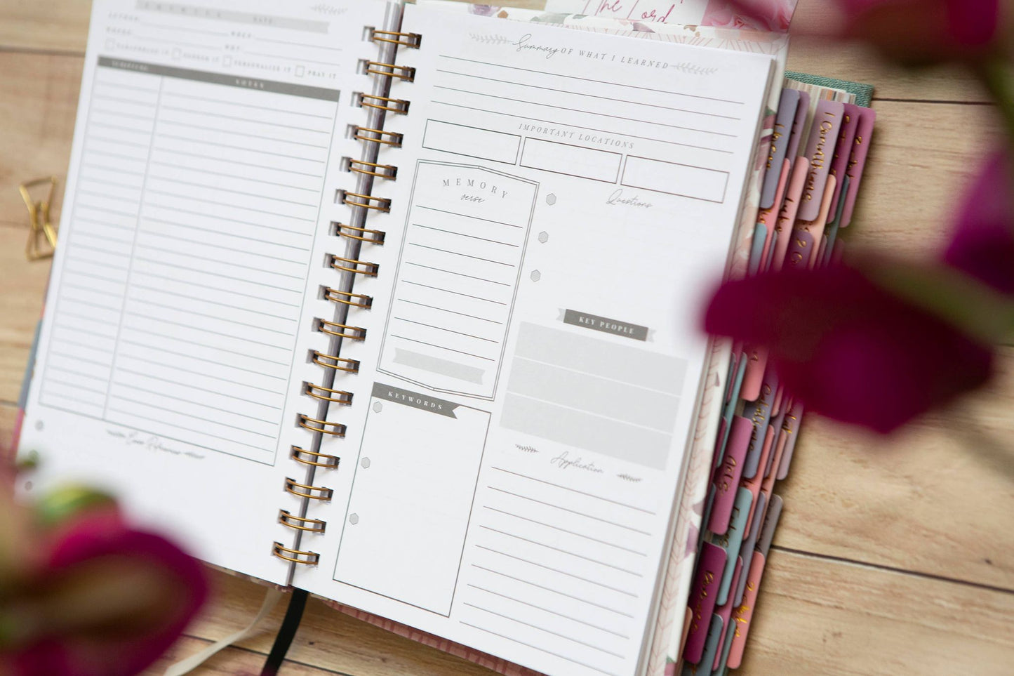 Bible Study Journal | Verse Mapping Journal