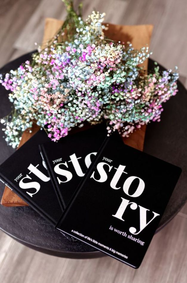 Your Story Book - Black/Cream