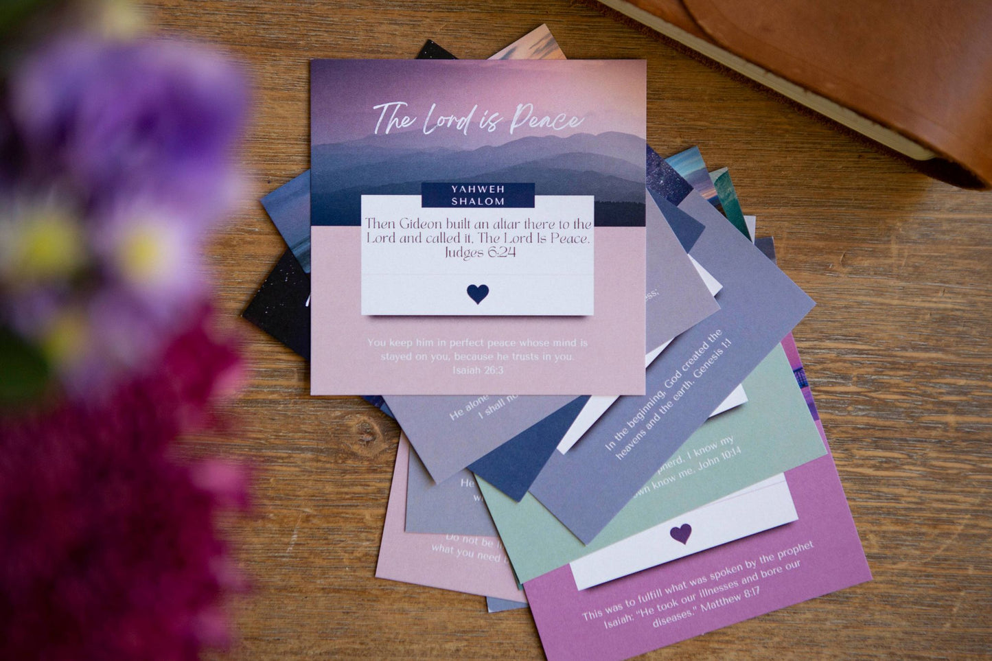 Names of God Scripture Cards