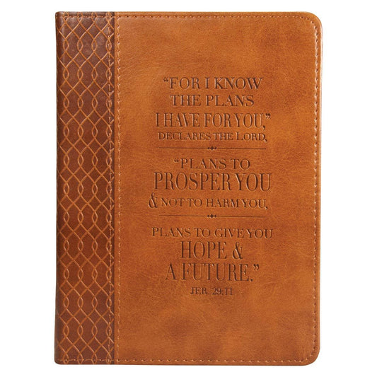 Journal Handy Brown Hope & a Future Jer. 29:11
