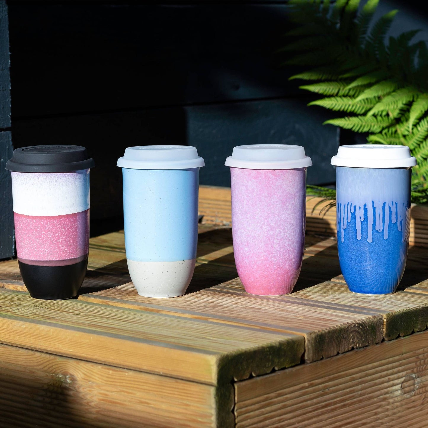 Eclipse 16oz Ceramic Travel Mug – Reusable with Lid