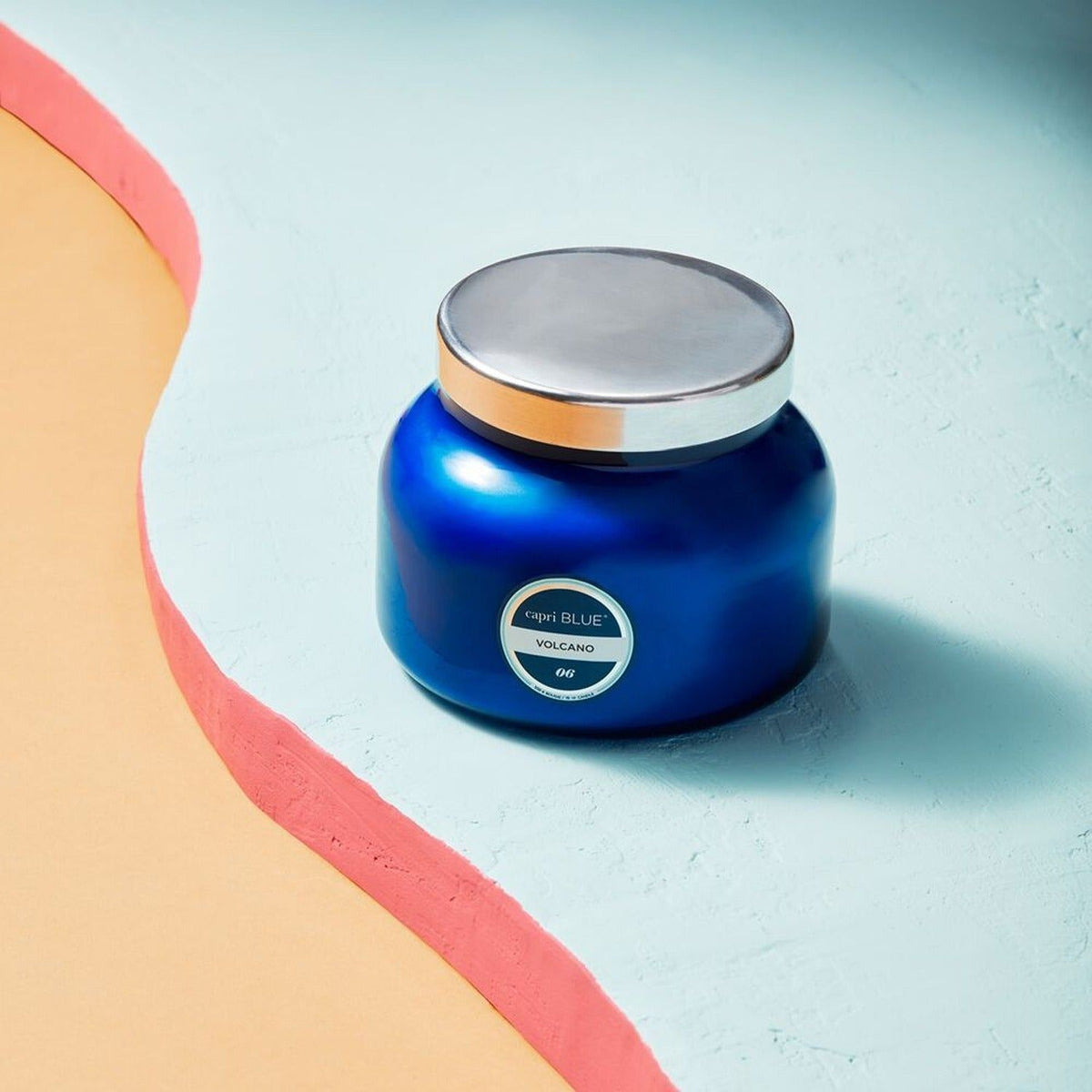 Volcano Mercury Iridescent Signature Candle