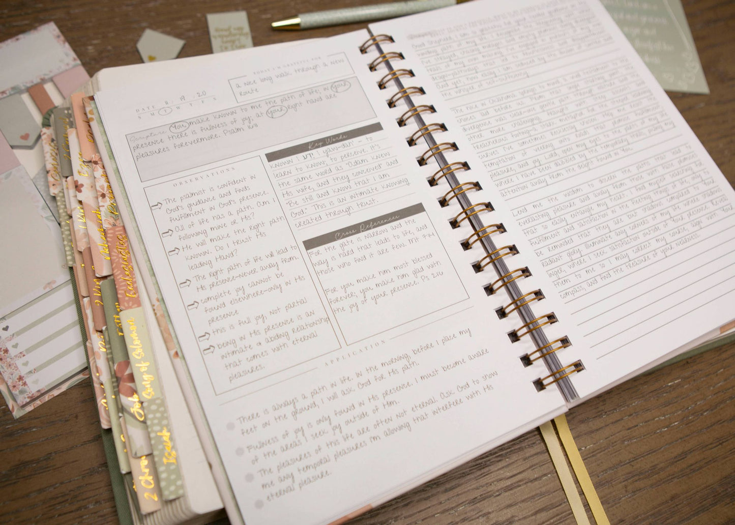 Be Still SOAP Method Bible Study Journal