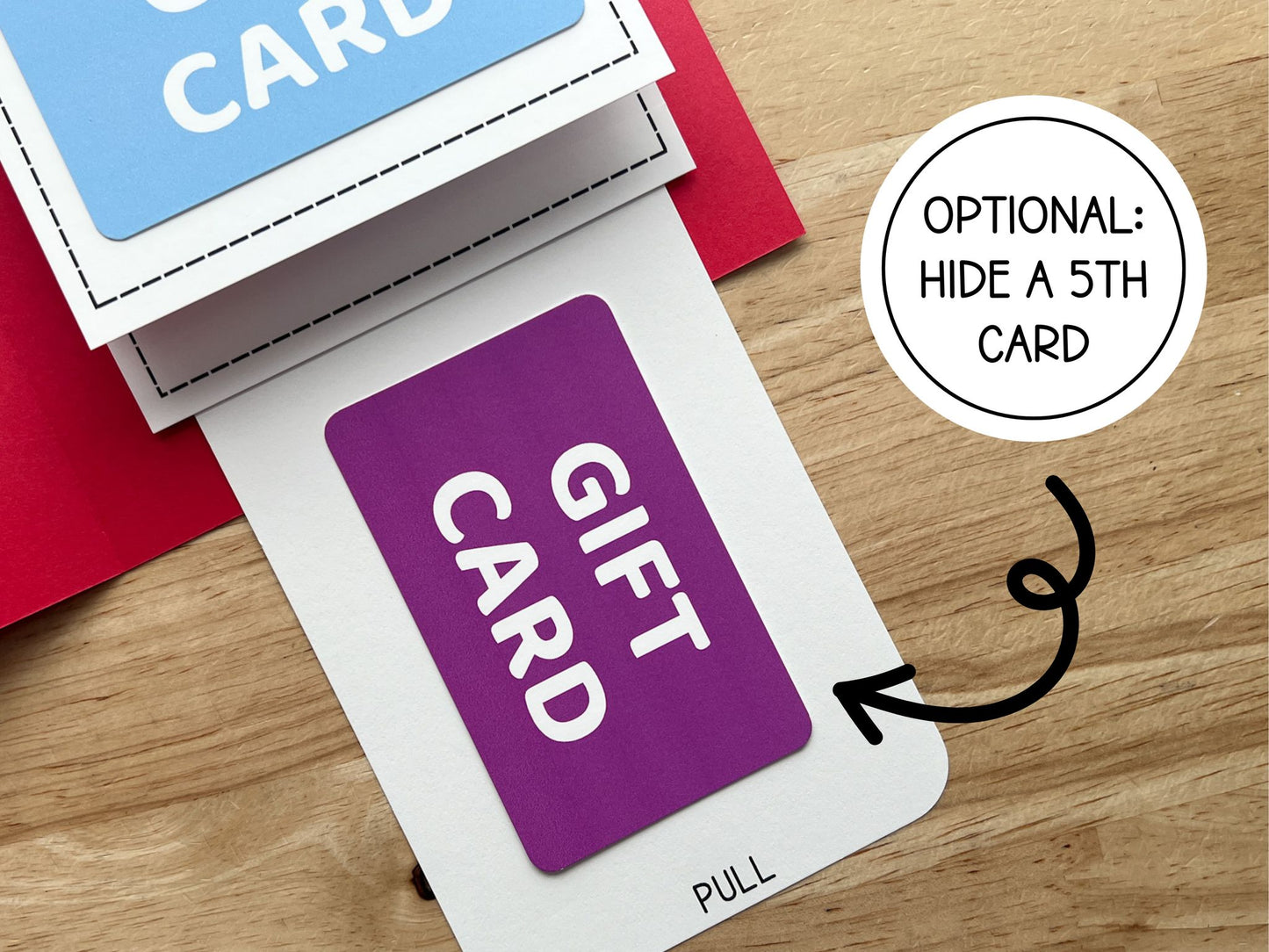 Graduation Waterfall Gift Card Holder