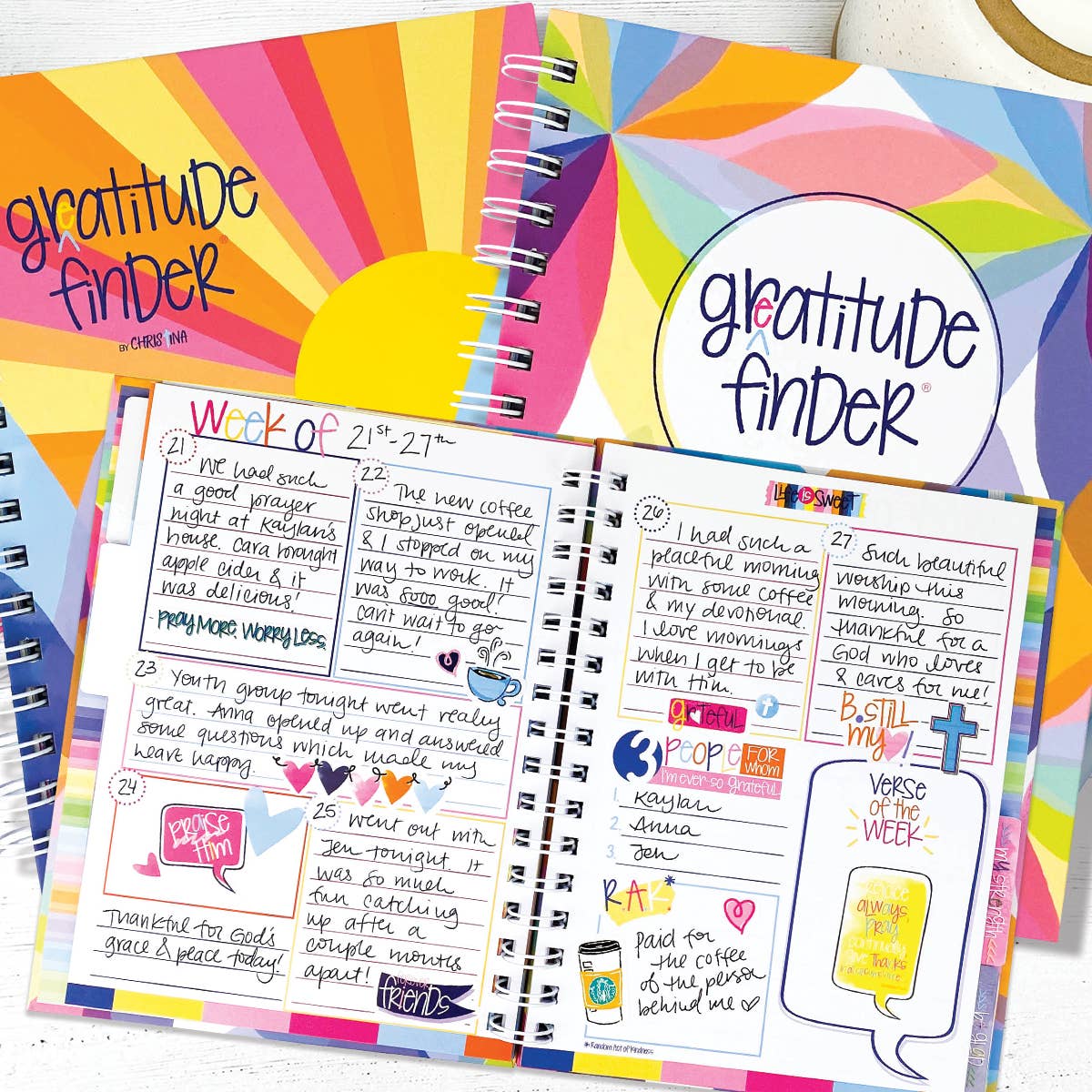 Faith-Based Gratitude Finder® Journals | Open Stock