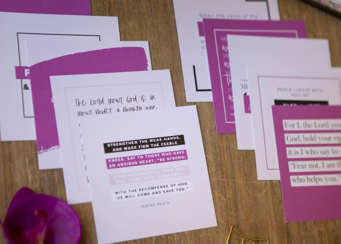 Scripture Cards | Fearless Bible Verse Cards