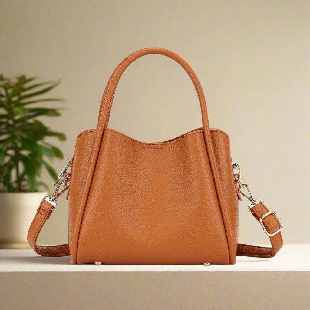 94646 Clara 3 Compartment Satchel/Crossbody Bag