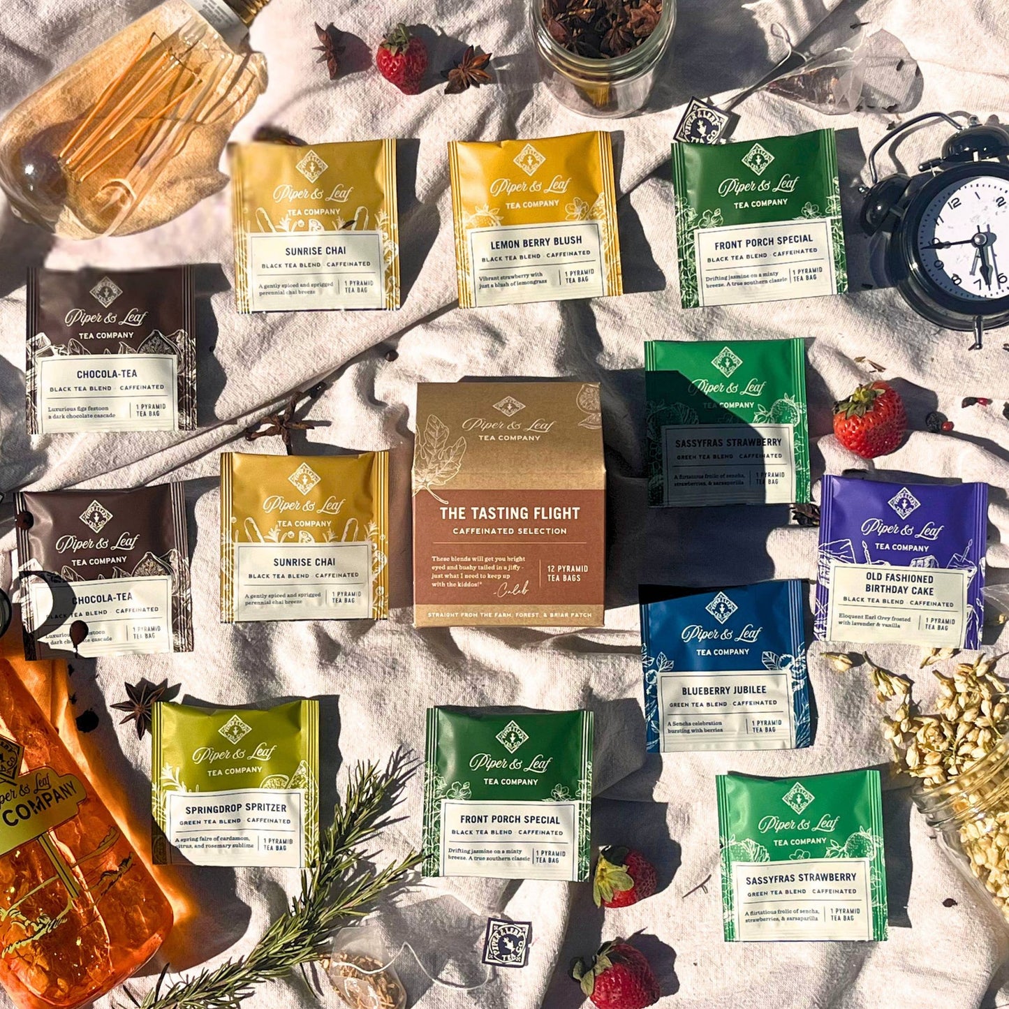 The Tea Tasting Flight: Caffeinated