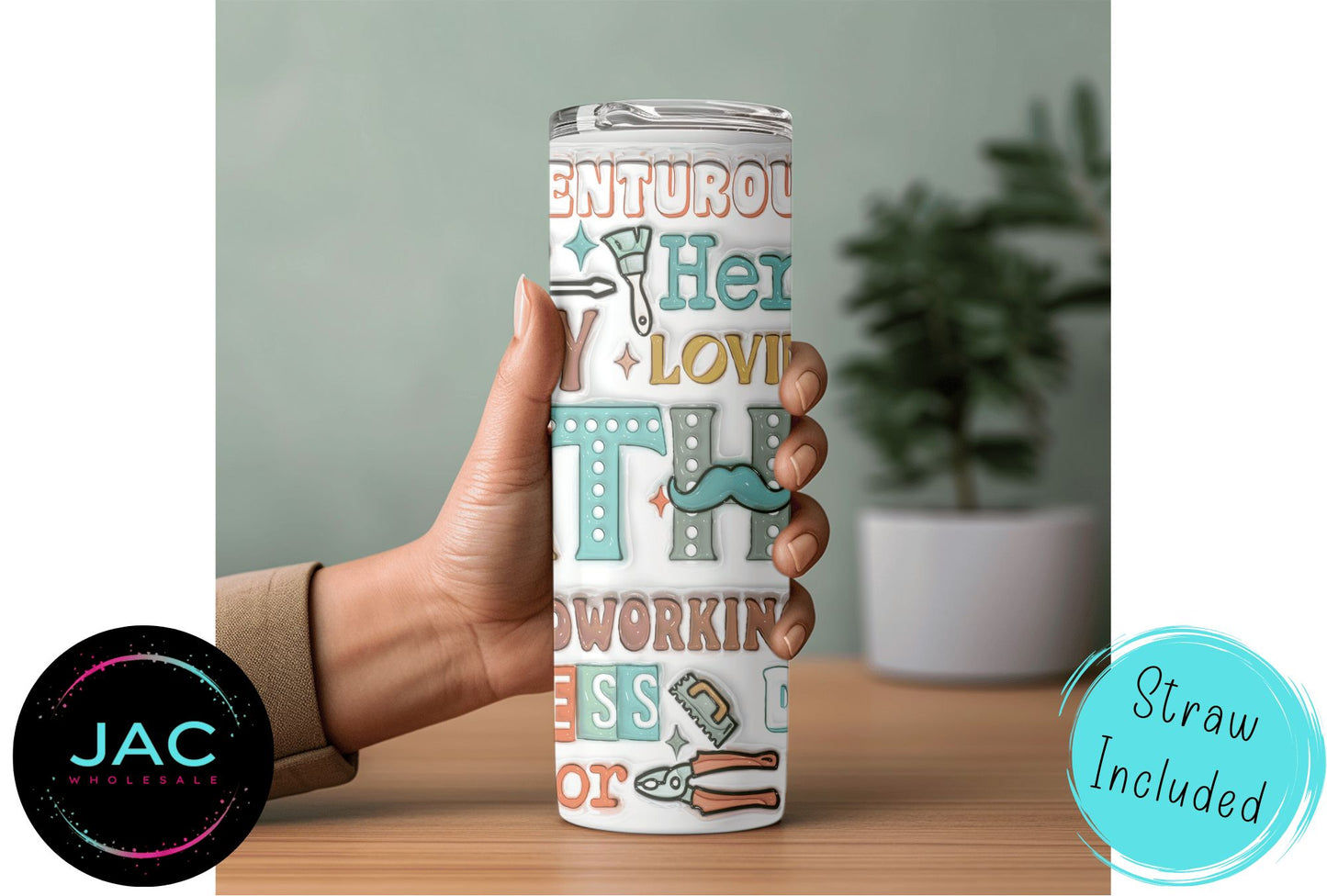 Father Quotes Skinny Tumbler 20oz