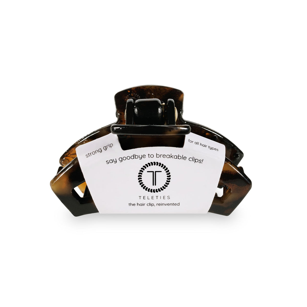 Open Hair Clip | Tiny | Tortoise
