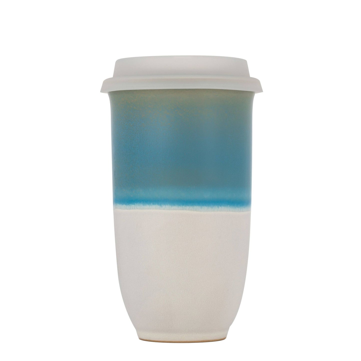 Lagoon Ceramic Travel Cup – 16oz with Lid & Sleeve
