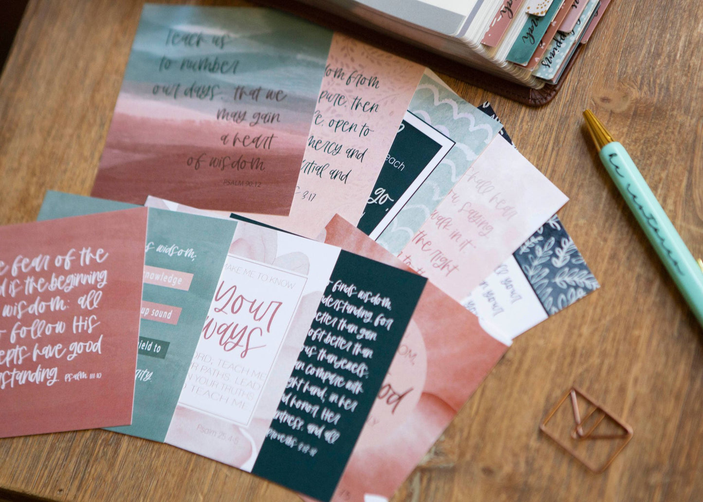 Wisdom And Direction Bible Verse Cards