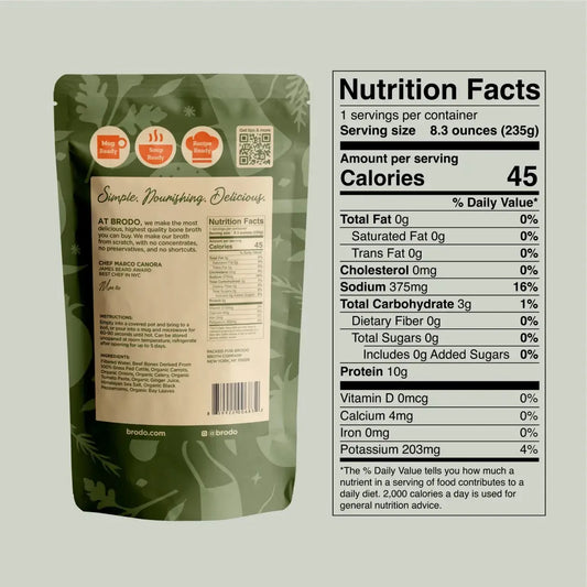 Grass-Fed Beef Bone Broth