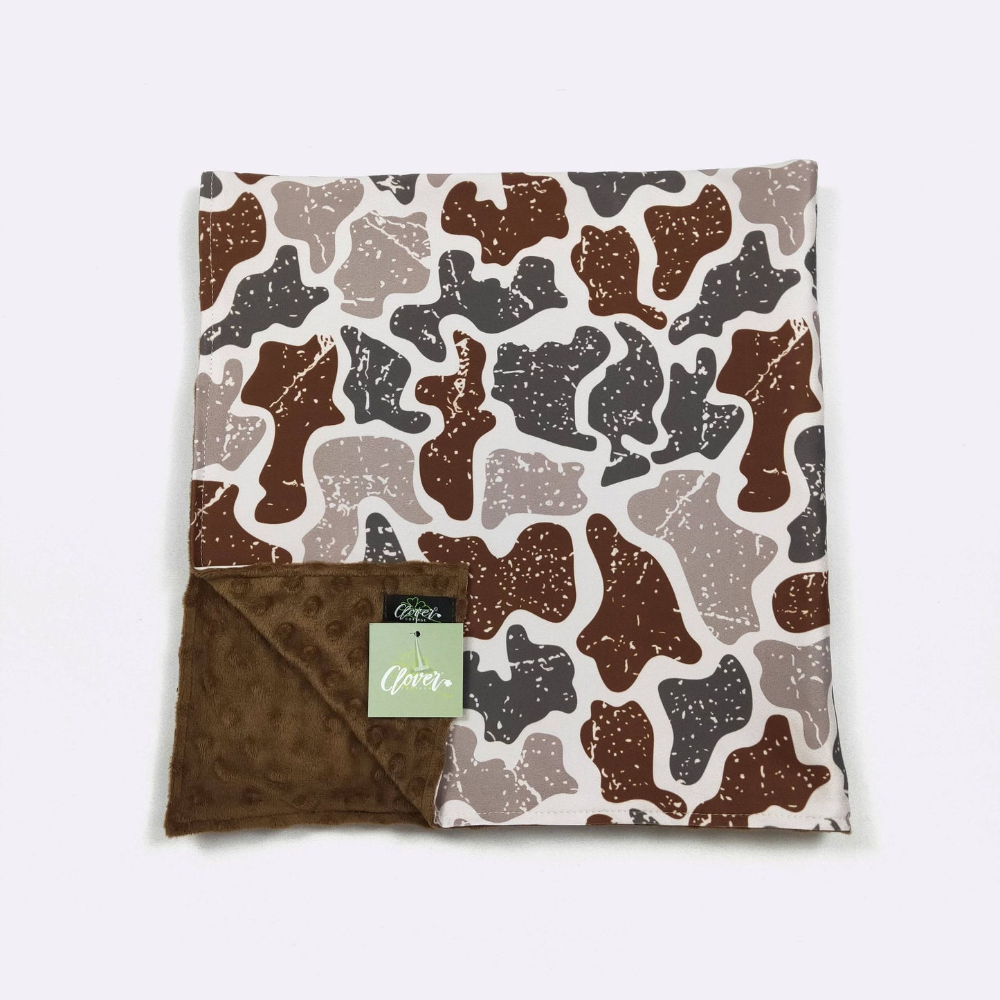 Distressed Camo Blanket