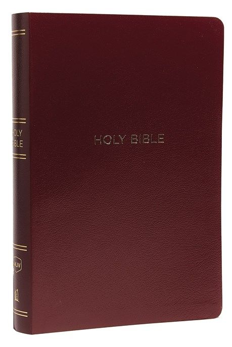 NKJV, Reference Bible, Center-column, Giant Print, Burgundy