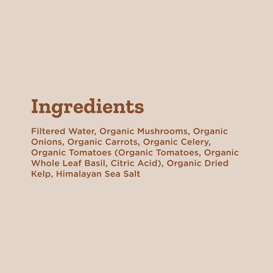 Organic Mushroom Broth