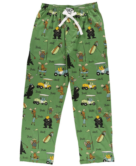 Golf Green Men's PJ Pants