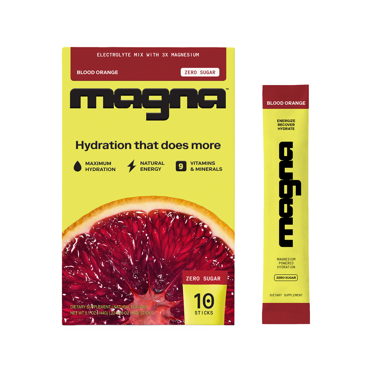 Magna Core Hydration | Blood Orange | 10 Count