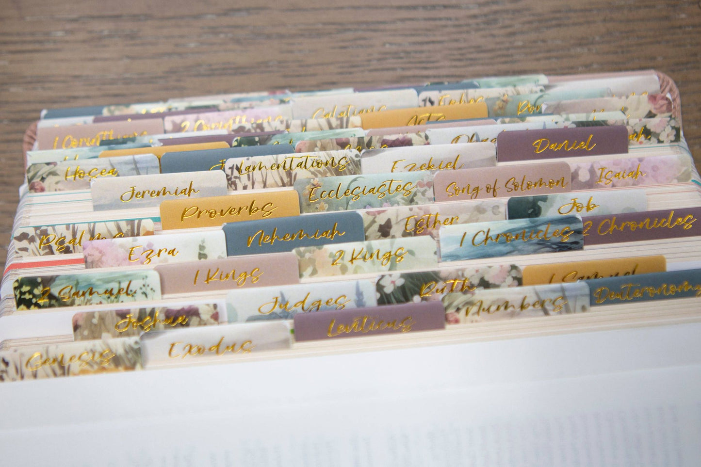 Pretty Bible Book Tabs | Bible Tabs
