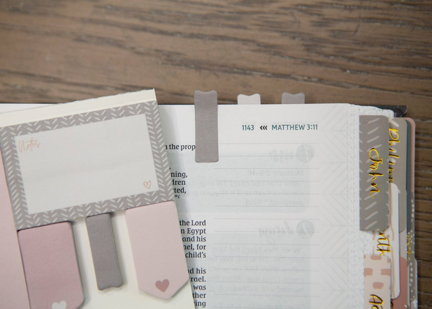 Bible Study Post-It Notes | Selah Bible Study Sticky Note Set