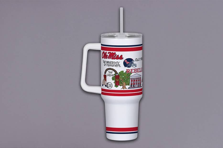 OLE MISS 40oz Tumbler w/ Handle
