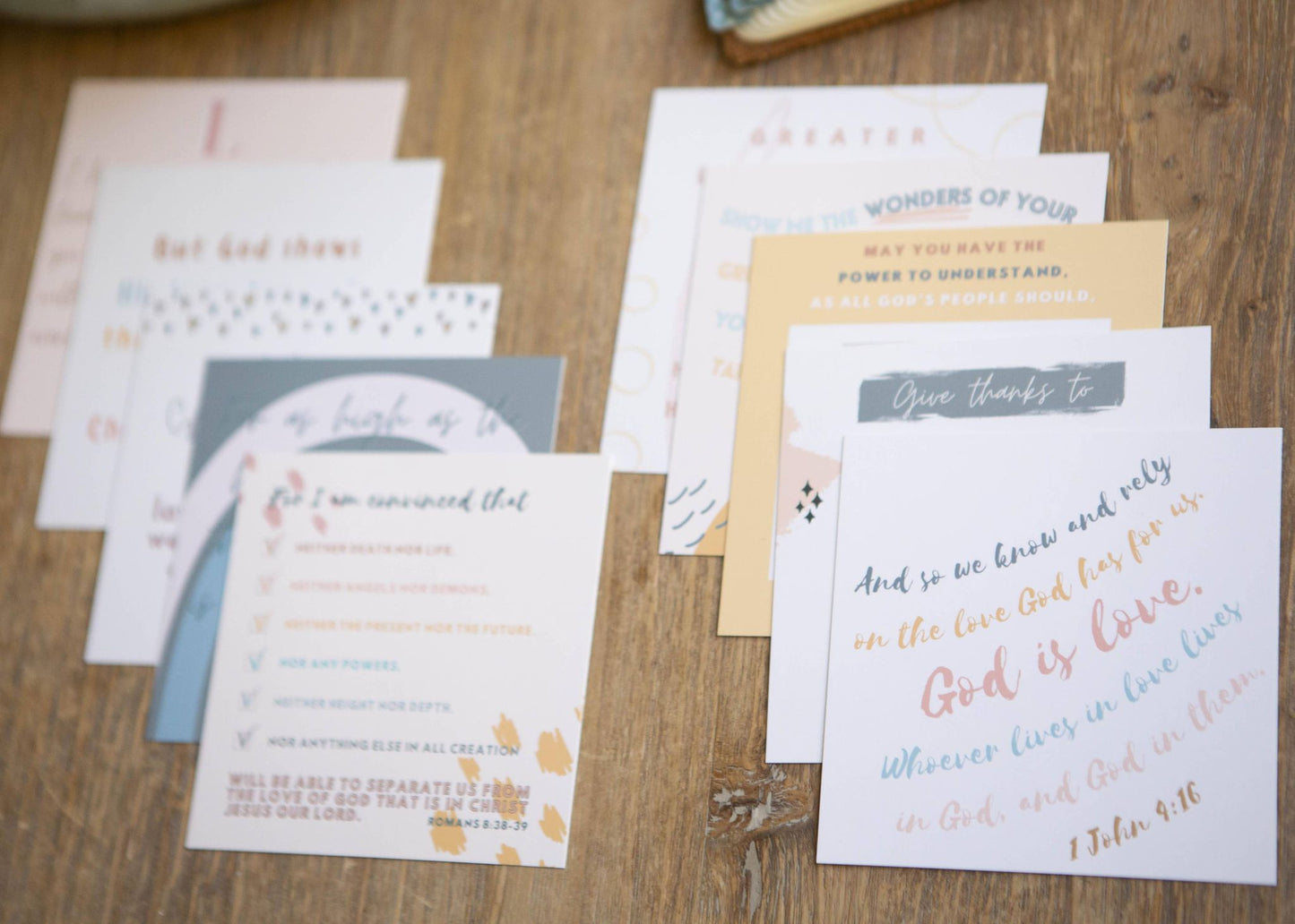 Scripture Cards | God's Love Verse Cards