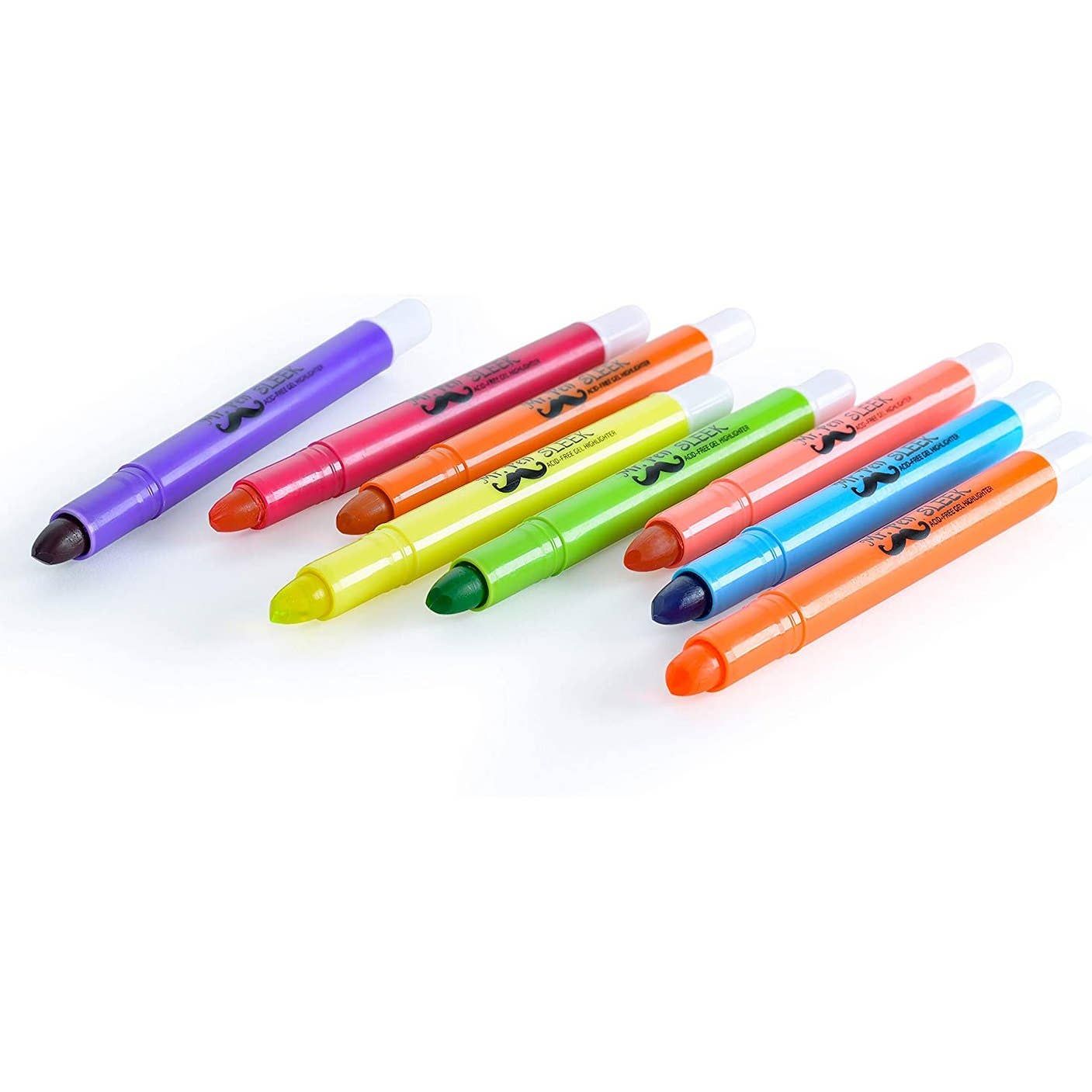 Bible Gel Highlighters No Bleed 8 Pack Twist-Up