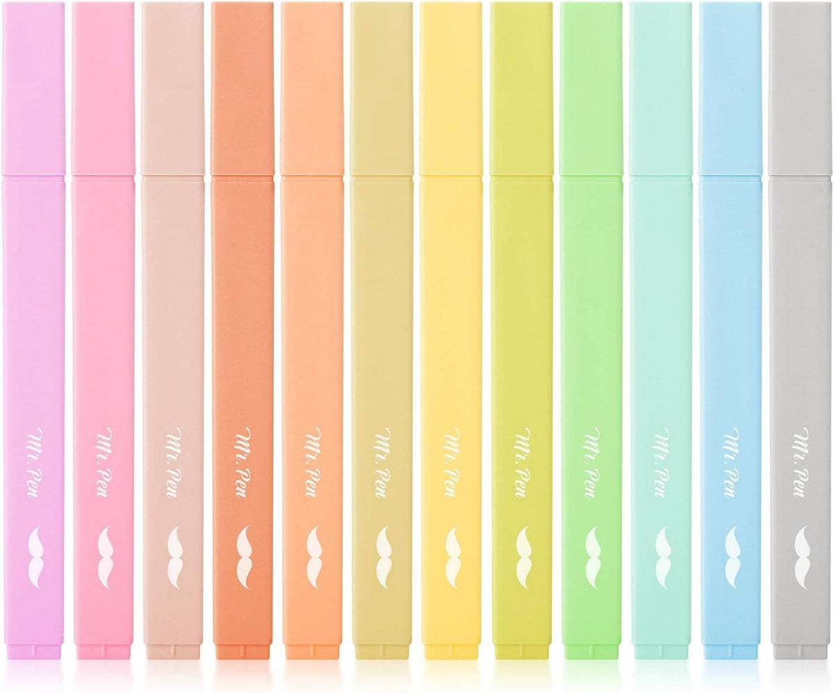 Highlighters 12 Pack Macaron