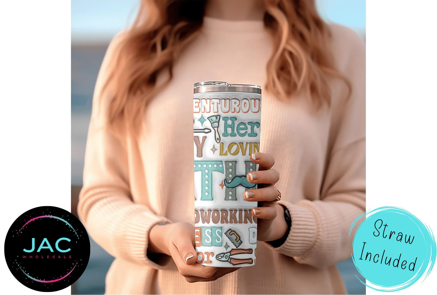 Father Quotes Skinny Tumbler 20oz