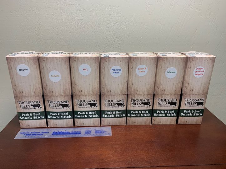 Beef and Pork Snack Sticks