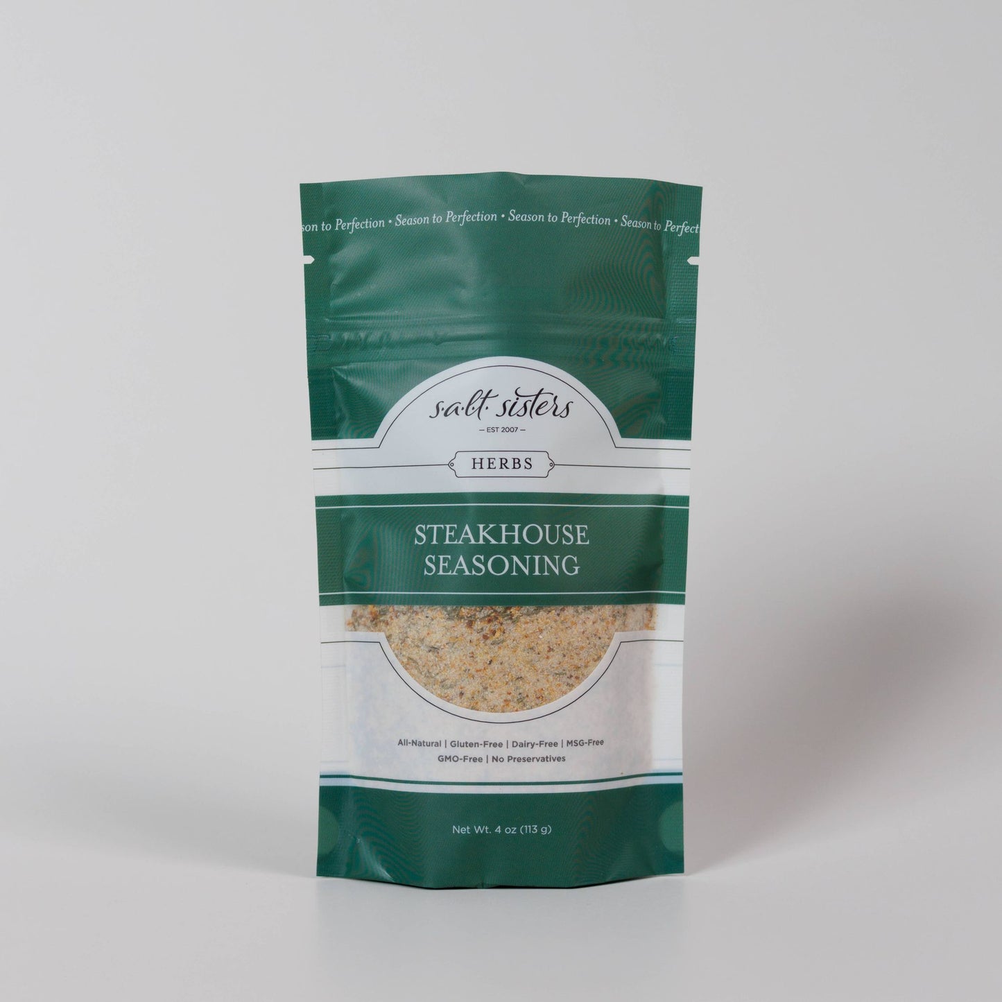 Herb, Spice & Salt Blend - Steakhouse Seasoning - 4 oz Bag