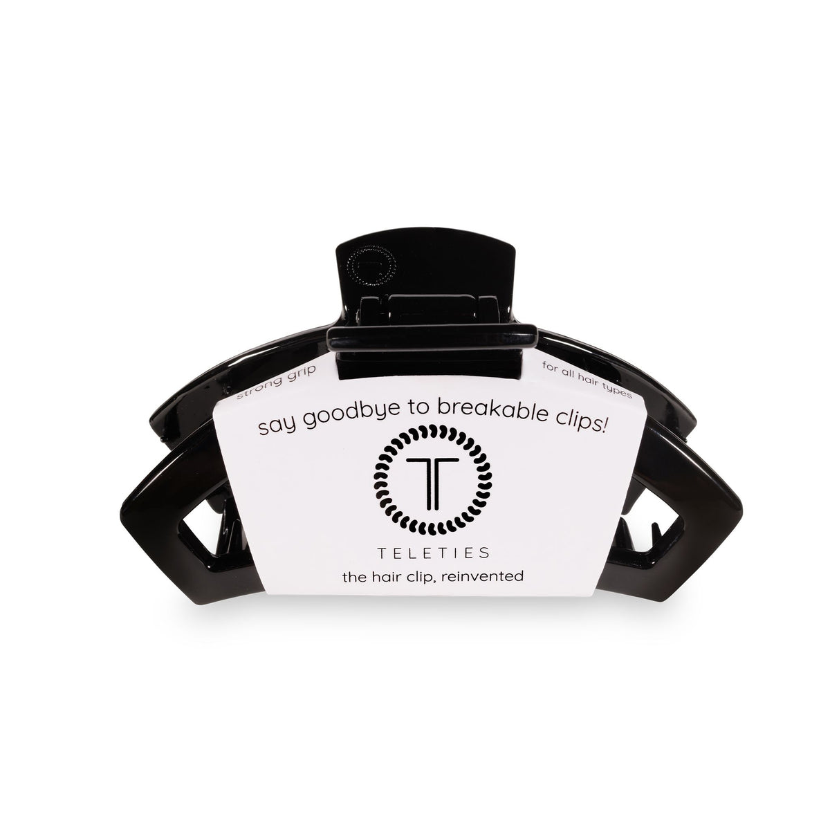 Open Hair Clip | Med. | Jet Black