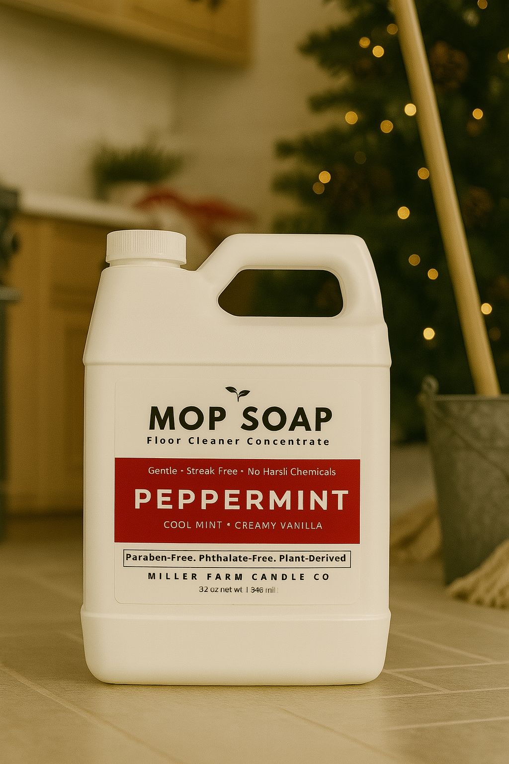Mop Soap Concentrated Floor Cleaner – 32 oz, Multiple Scents