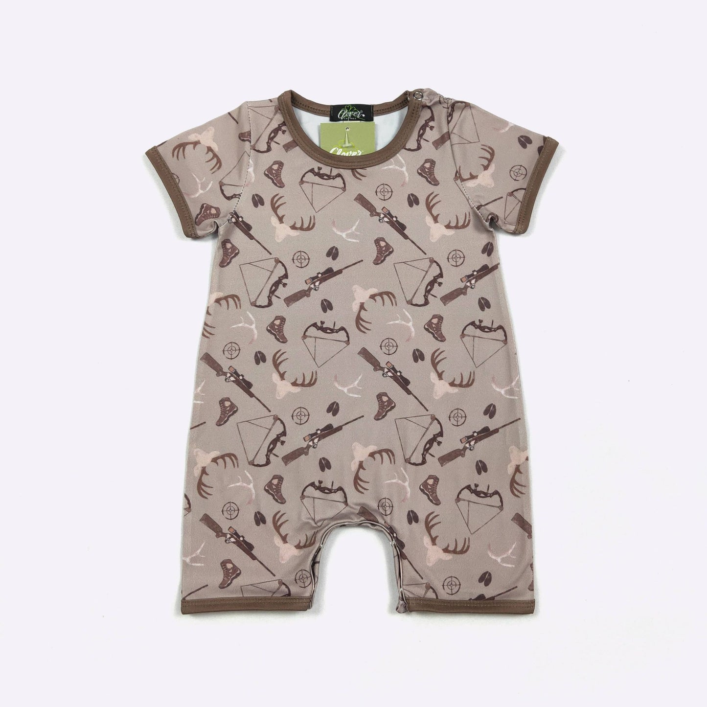 Deer Hunt Boy Romper