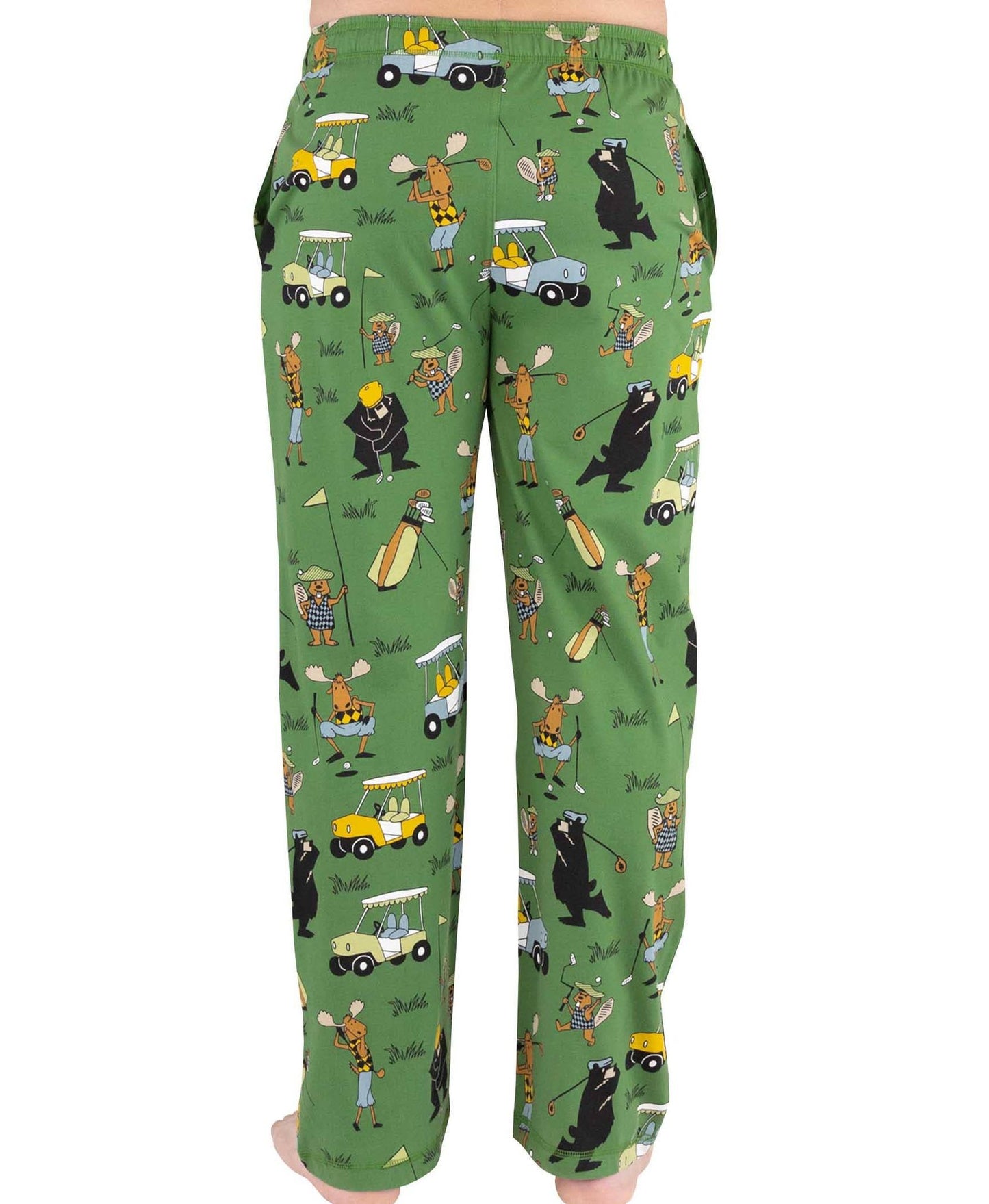 Golf Green Men's PJ Pants