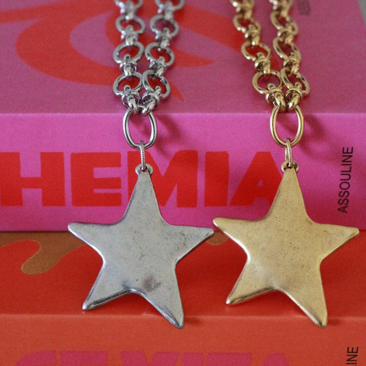 Star Pendant Necklace ~ Restocked & Trending
