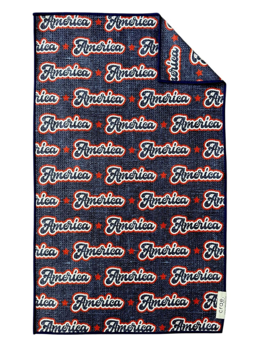 American Honey: Double-Sided Hand Towel